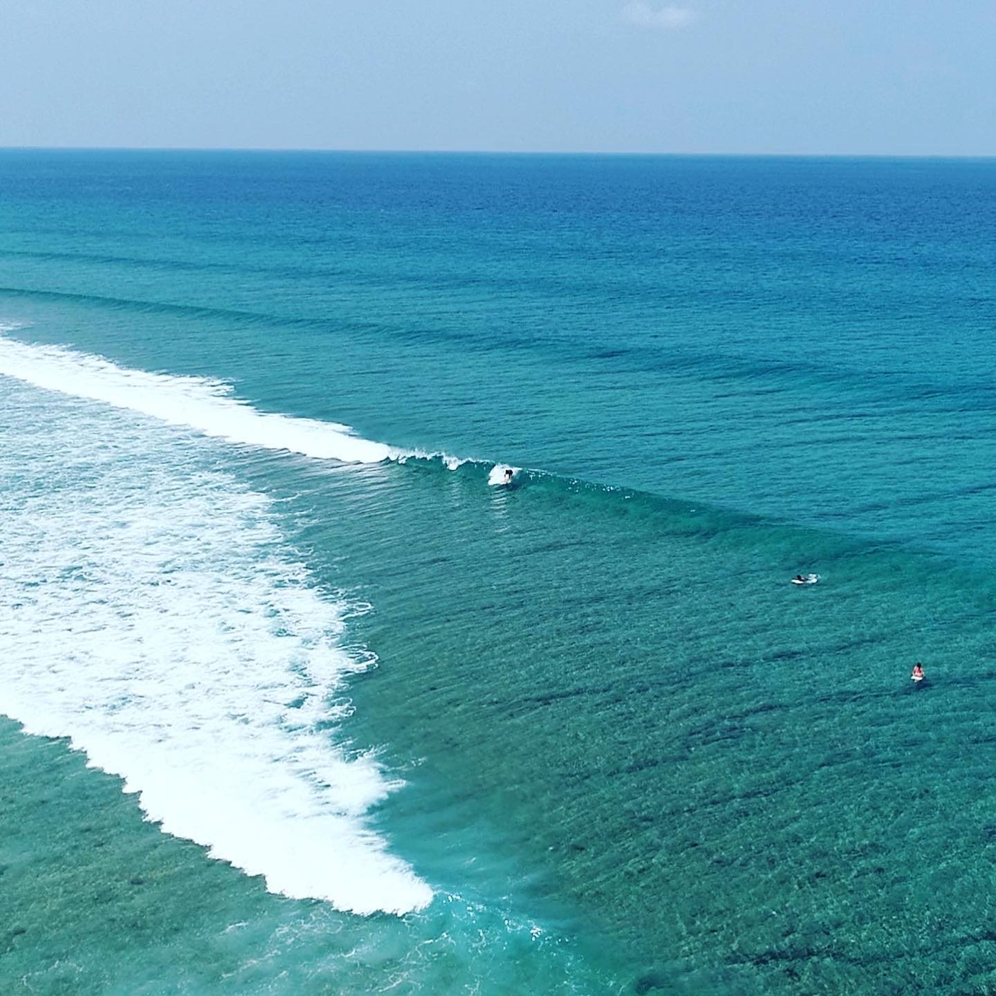 Surfing, Goidhoo, Maldives